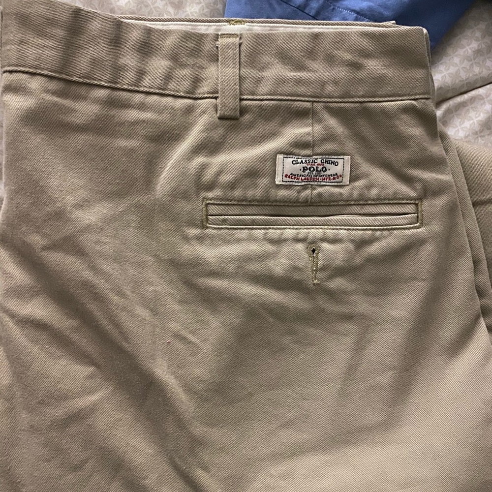 Ralph Lauren Classic Chino Pant Andrew Khaki